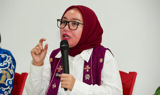 Wamenkop Tinjau Progres Pembangunan Gerai Fisik Kopdes MP Mangga Dua Serdang Bedagai