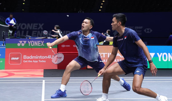 All England 2026: Fajar/Fikri Tumbangkan Ong Yew Sin/Teo Ee Yi 21-9, 21-17
